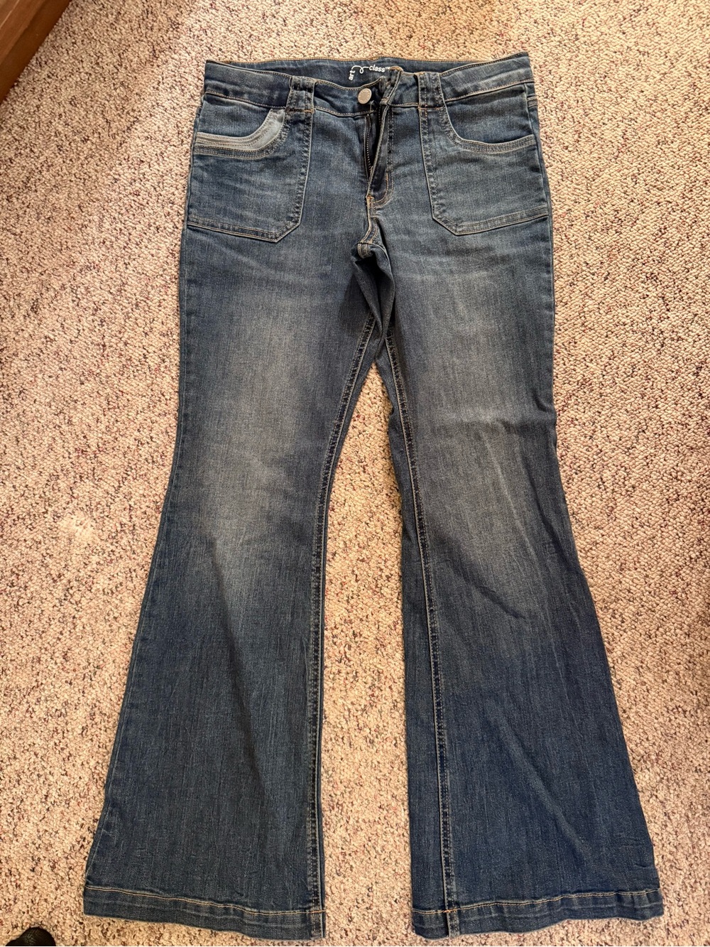 Girl’s Blue Flared Jeans